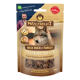 Wolfsblut | Wild Duck & Turkey | Training Treats | 7 x 70 g