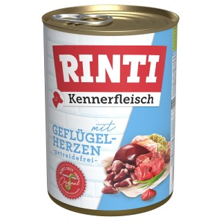 Sparpaket RINTI Kennerfleisch 24 x 400 g - Geflügelherzen