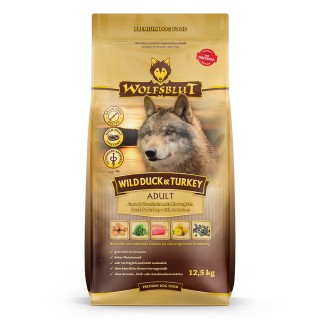 Wolfsblut | Wild Duck & Turkey | Adult | 12,5 kg