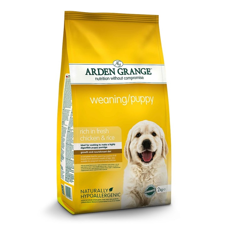 Arden Grange | Reich an frischem Huhn & Reis | Weaning/Puppy | 2 kg