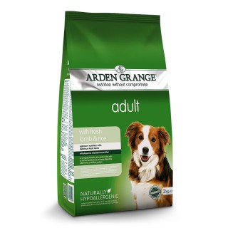 Arden Grange | Mit frischem Lammfleisch & Reis | Adult | 2 kg