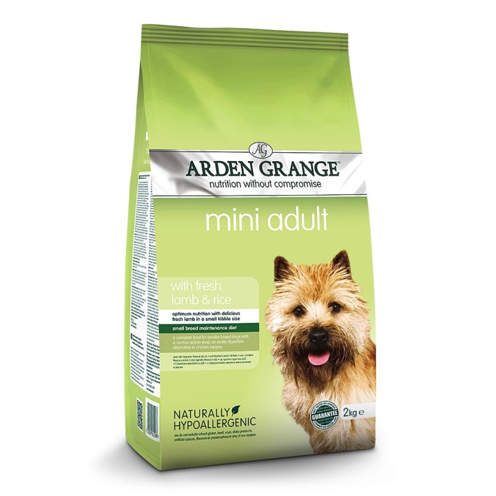 Arden Grange | Mit frischem Lammfleisch & Reis | Mini Adult | 2 kg