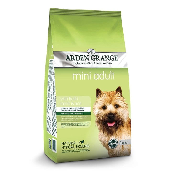 Arden Grange | Mit frischem Lammfleisch & Reis | Mini Adult | 6 kg