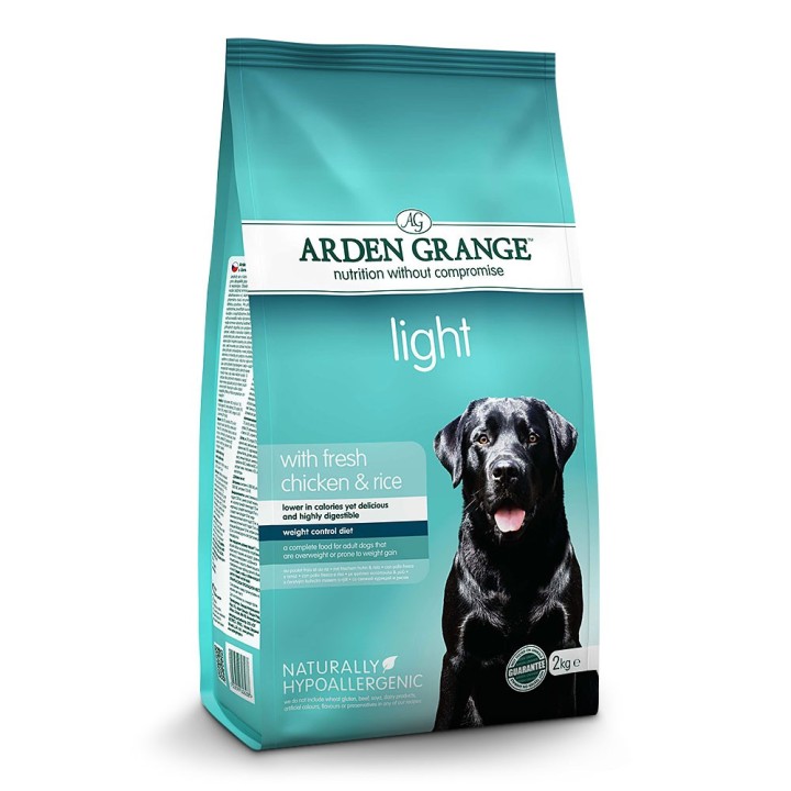 Arden Grange | Mit frischem Huhn & Reis | Light Adult | 2 kg