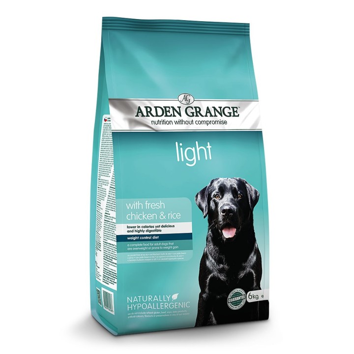 Arden Grange | Mit frischem Huhn & Reis | Light Adult | 6 kg