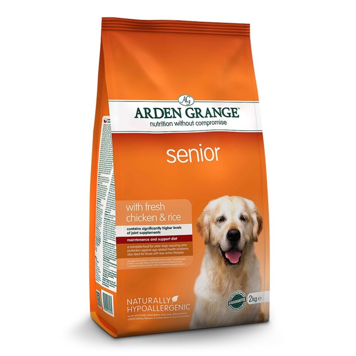 Arden Grange | Mit frischem Huhn & Reis | Senior | 2 kg