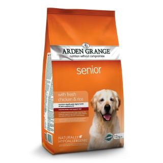 Arden Grange | Mit frischem Huhn & Reis | Senior | 12 kg