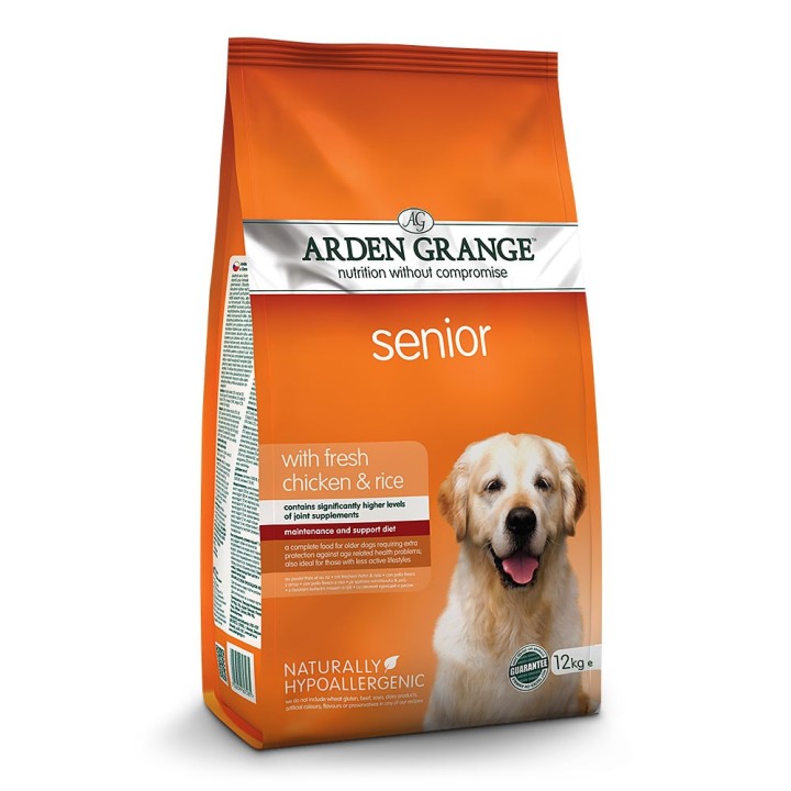 Arden Grange | Mit frischem Huhn & Reis | Senior | 12 kg