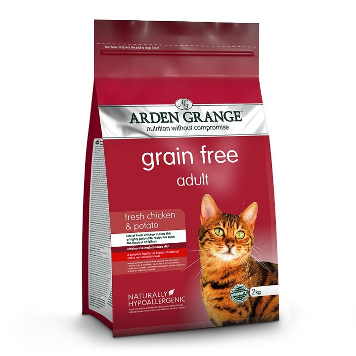 Arden Grange | Mit frischem Huhn & Kartoffel | Grain Free Adult | 2 kg