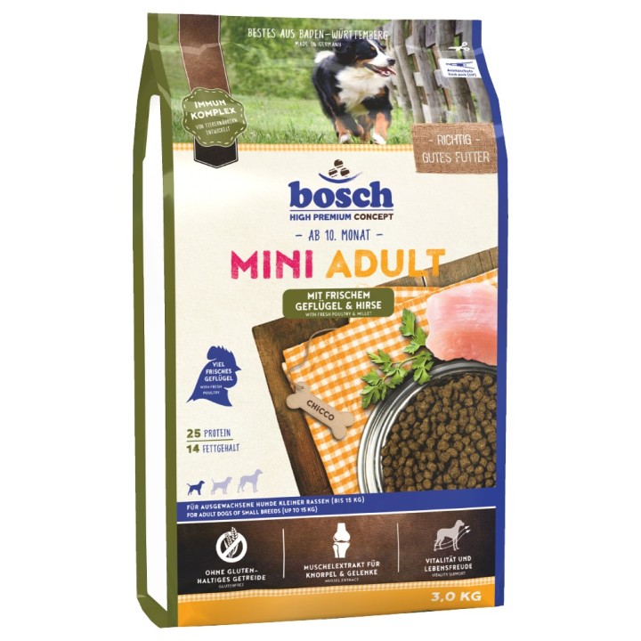 bosch Mini Adult Geflügel & Hirse - 3 kg