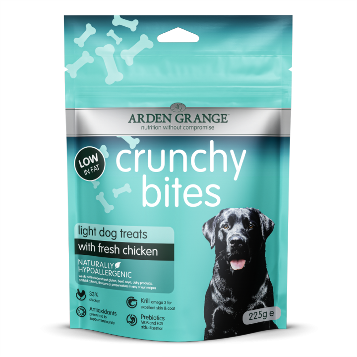 Arden Grange | Mit frischem Huhn | Crunchy Bites Light | 225 g