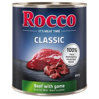 Rocco Classic 6 x 800 g - Rind mit Wild