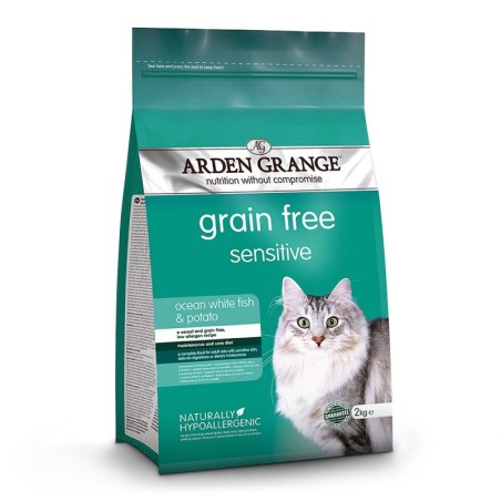 Arden Grange | Getreidefrei Weißfisch & Kartoffel | Sensitive Adult | 6 x 2 kg