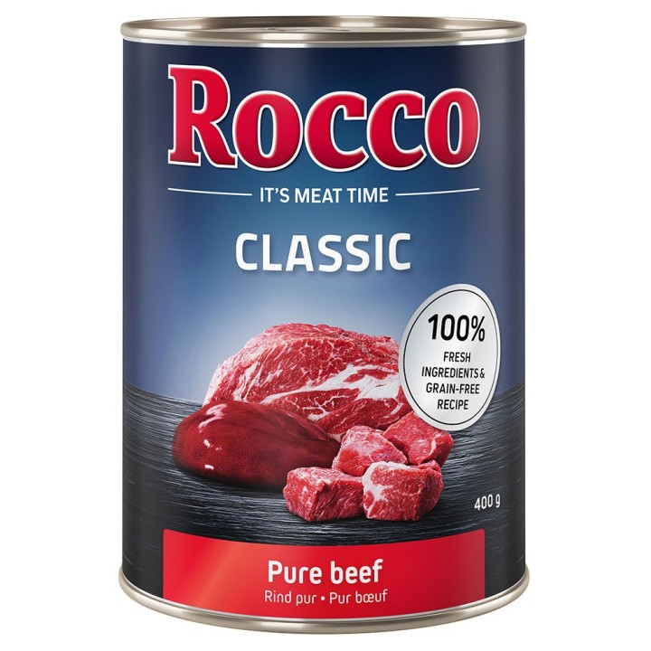 Top-Angebot Rocco Classic 24 x 400 g - Rind pur