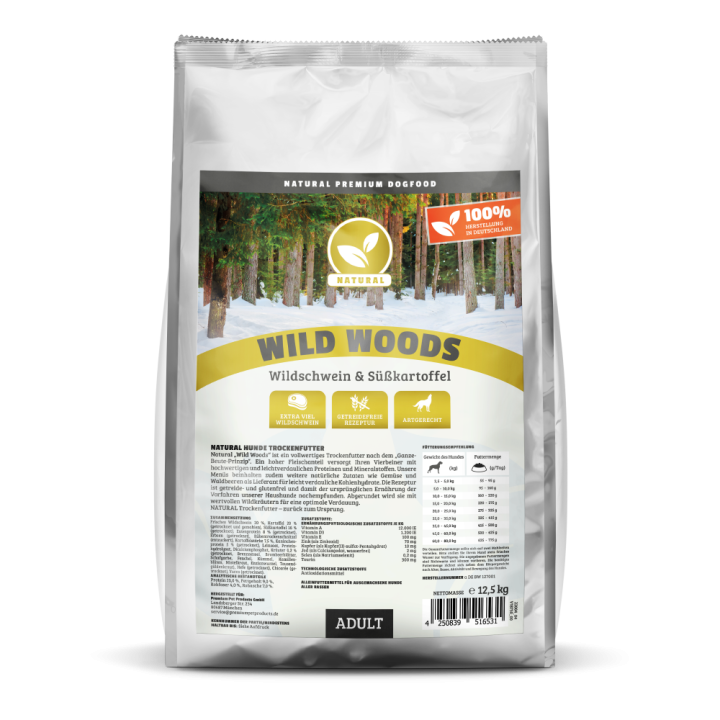 Natural | Wild Woods | 12,5 kg