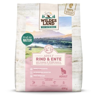 Wildes Land | Rind und Ente | Classic Adult | 7 x 400 g