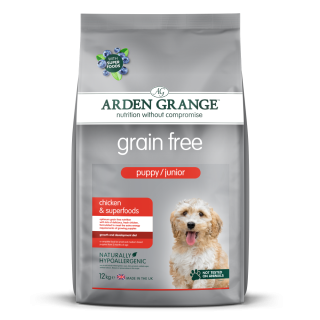 Arden Grange | Huhn & Superfoods | Grain Free Puppy/Junior | 12 kg