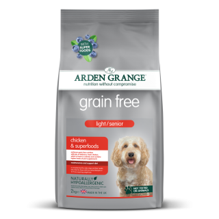 Arden Grange | Huhn & Superfoods | Grain Free Light/Senior | 2 kg