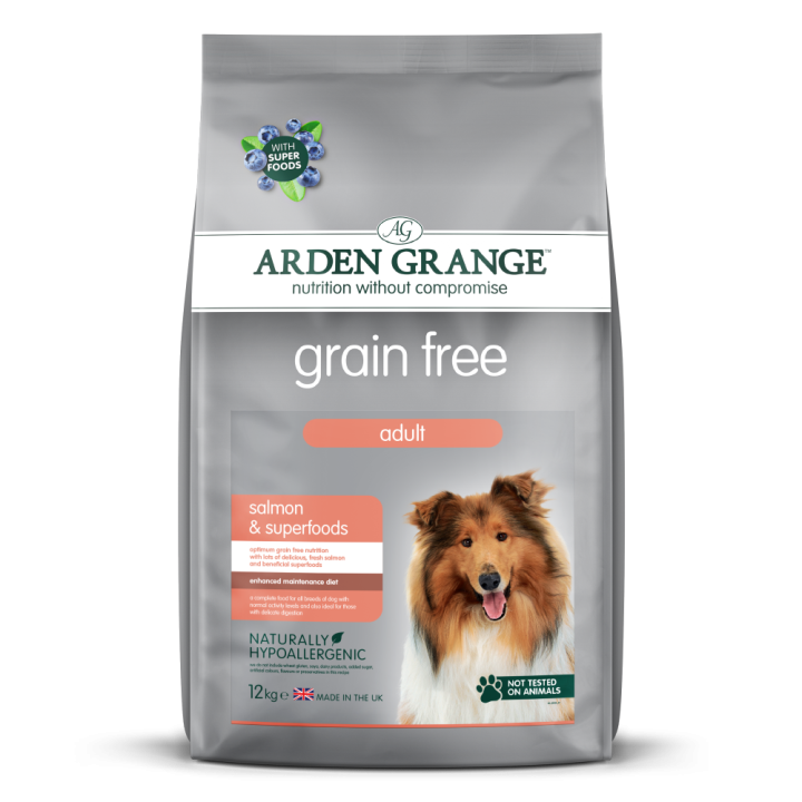 Arden Grange | Lachs & Superfoods | Grain Free Adult | 12 kg
