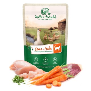 Müller’s Naturhof | Gans und Huhn | Traditionell | 12 x 100 g