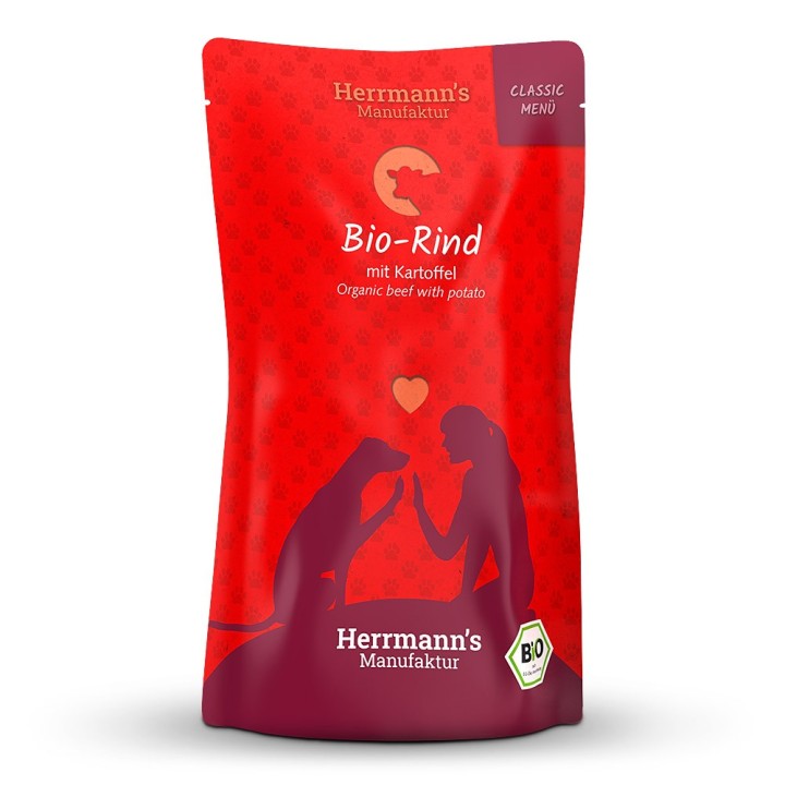 Herrmann's | Bio-Rind mit Kartoffeln | Classic | 12 x 130 g