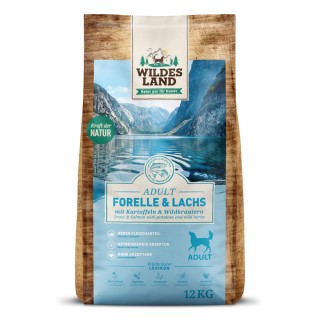 Wildes Land | Forelle & Lachs mit Kartoffel | Classic Adult | 30 kg