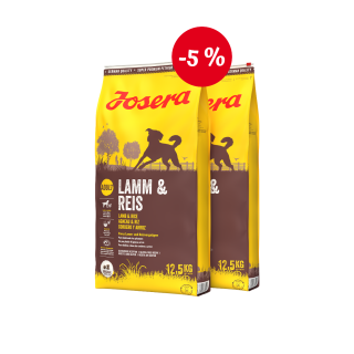 JOSERA Lamm & Reis 2x 12,5 kg