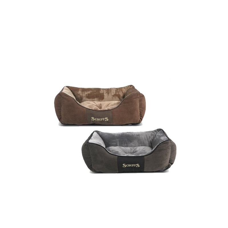 Scruffs Chester Box Bed - Chocolate (Braun) - S