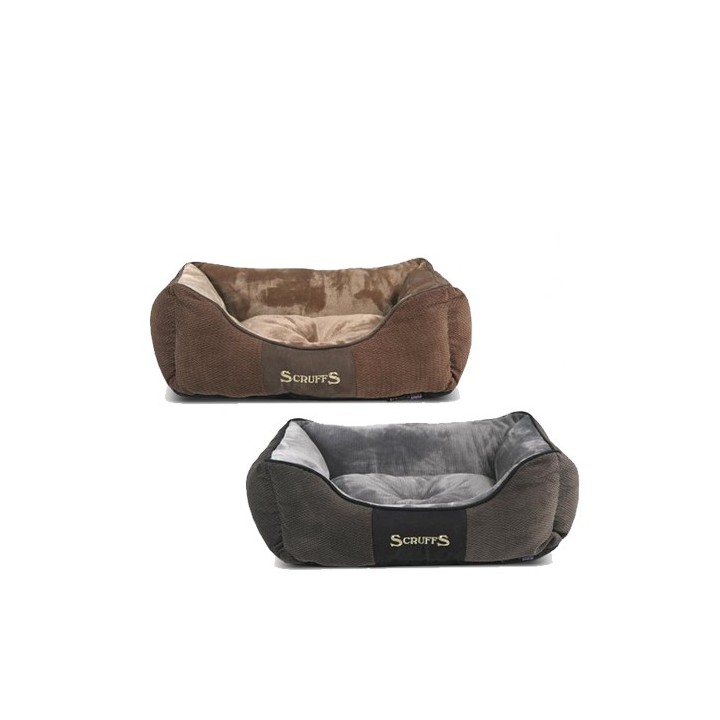 Scruffs Chester Box Bed - Chocolate (Braun) - S