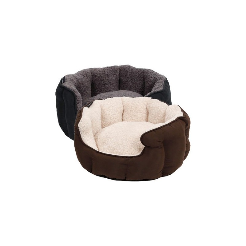 51 Degrees North Sheep Hundekorb - Beige & Braun - S
