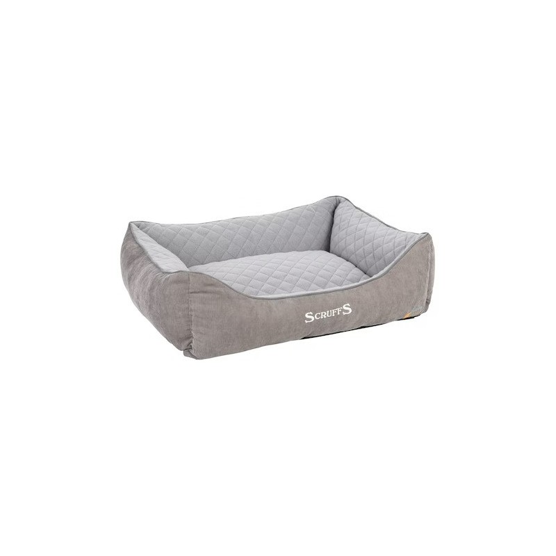 Scruffs Thermal Box Bed - S - 50 x 40 cm - Grau