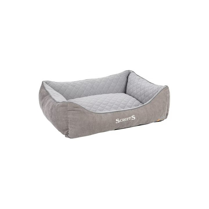 Scruffs Thermal Box Bed - S - 50 x 40 cm - Grau