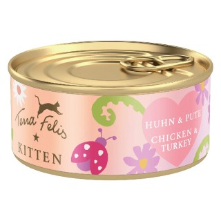 Terra Felis Kitten 18 x 70 g - Huhn & Pute