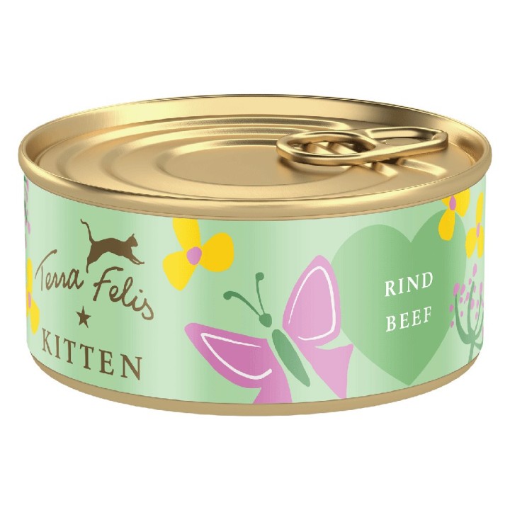 Terra Felis Kitten 18 x 70 g - Rind