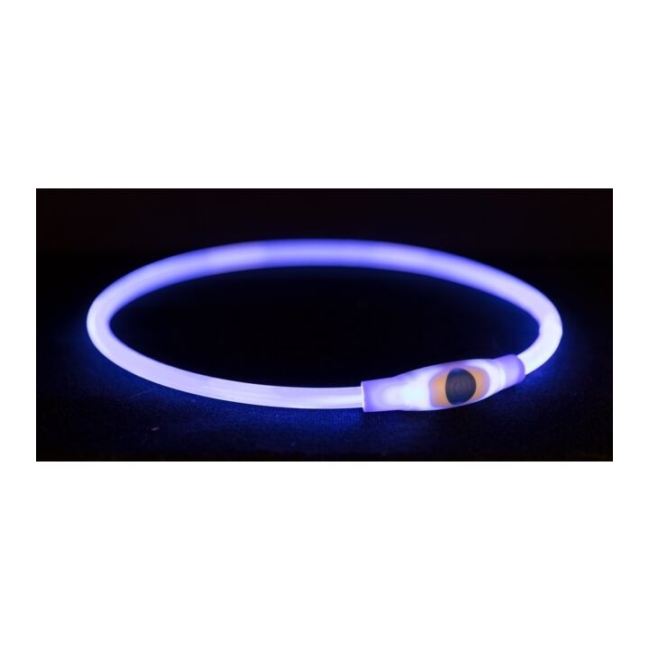 Trixie USB Flash Leuchtring - Grün - L / XL