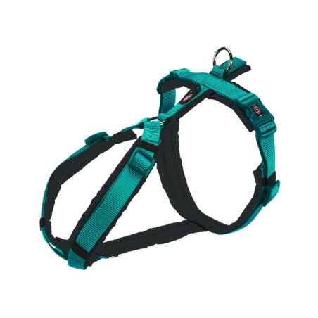 Trixie Premium Trekking Geschirr - M/L - Ozeanblau/Graphit