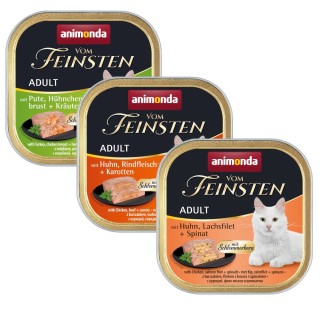Mixpaket animonda Vom Feinsten 32 x 100 g - Schlemmerkern (3 Sorten)
