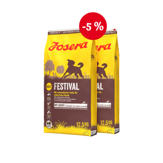 JOSERA Festival 2x 12,5 kg