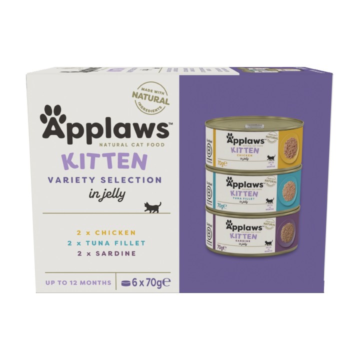Applaws Kitten Selection Katzenfutter - 6 x 70 g