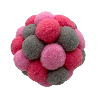 Aumüller Katzenspielkugel Pink Plush - 1 Stück