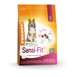 Fokker Lamm & Reis Sensi-Fit Hundefutter - 13 kg