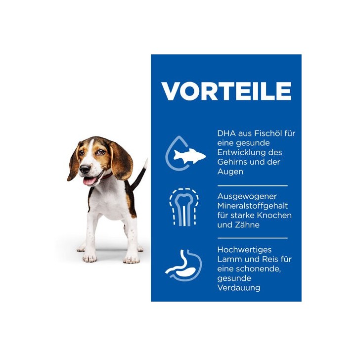 Hill's Science Plan - Puppy - Medium - Lamb & Rice 2,5 kg