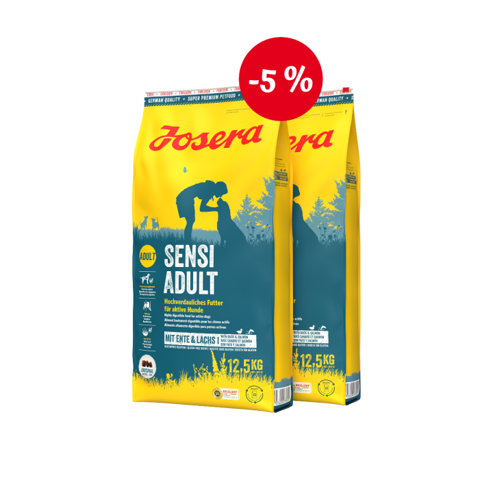 JOSERA SensiAdult 2x 12,5 kg