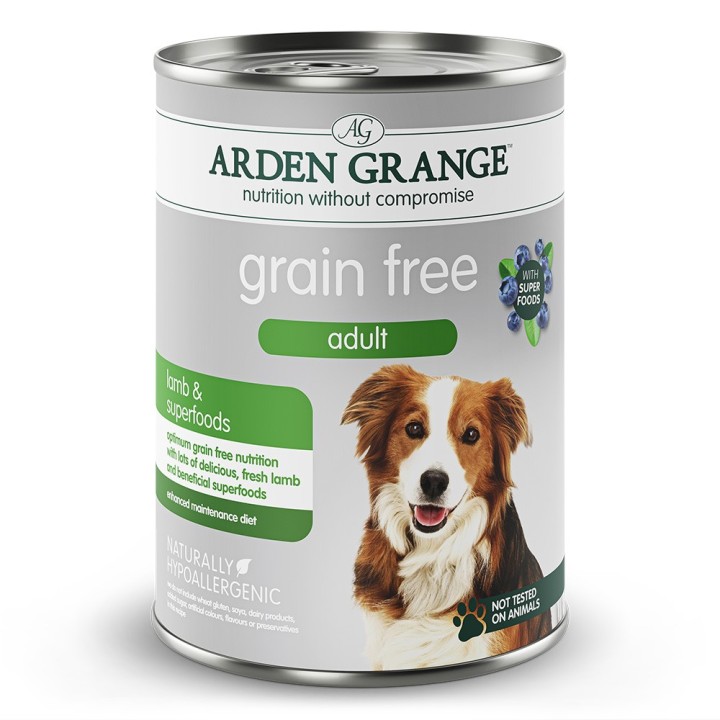 Arden Grange | Lamm & Superfoods | Grain Free Adult | 6 x 395 g