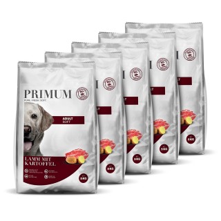 Primum | Lamm mit Kartoffel | Soft Adult | 5 x 5 kg