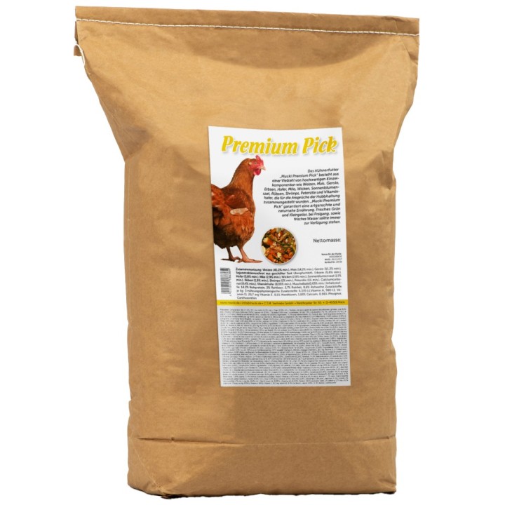 Mucki Premium Pick Hühnerfutter - 3,5 kg