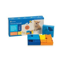 Pawzler Intelligentes Schnüffel Hundespielzeug [Pawzler Rainbow - SET]