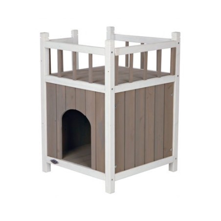 Trixie Natura Katzenhaus mit Balkon