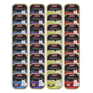 Mixpaket animonda Vom Feinsten 32 x 100 g - Fisch & Fleisch Vielfalt (4 Sorten)