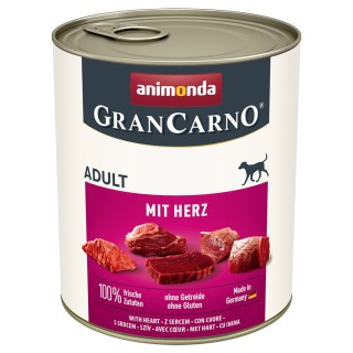 animonda GranCarno Original Adult 6 x 800 g - Herz